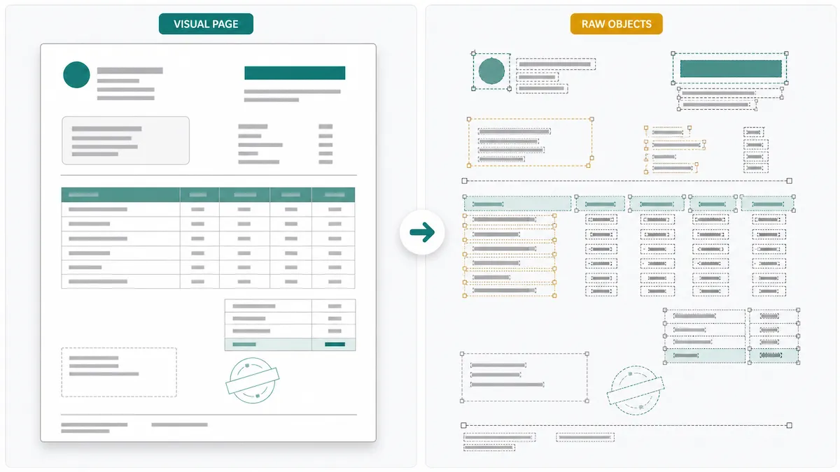 Why PDFs are hard to parse